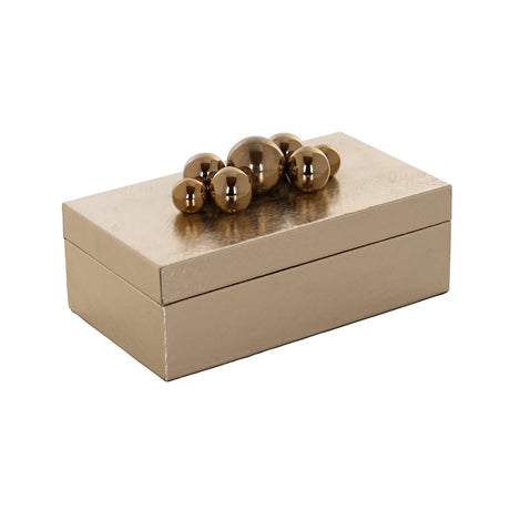 Opberg box Norah (Gold) van Richmond Interiors – Luxe comfort op maat van PureWonen. Vraag naar de beste prijs.