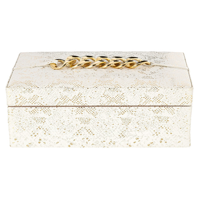 Opbergbox Noell wit (White) van Richmond Interiors – Luxe comfort op maat van PureWonen. Vraag naar de beste prijs.