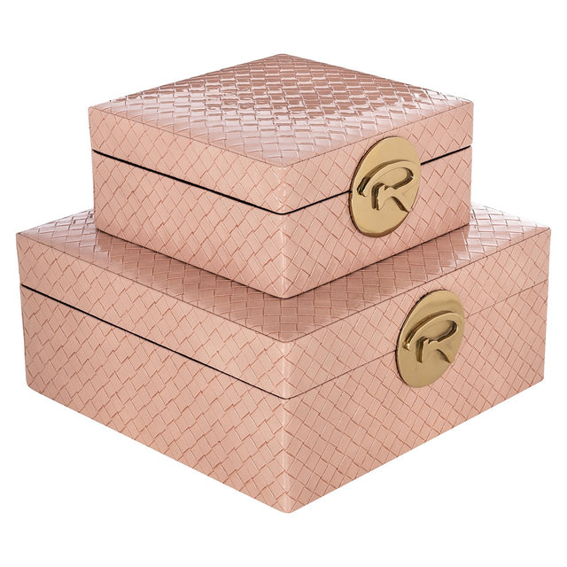 Juwelenbox Rosaly klein blush (Pink) van Richmond Interiors – Luxe comfort op maat van PureWonen. Vraag naar de beste prijs.