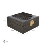 Juwelenbox Rosaly groot antracite (Antraciet) van Richmond Interiors - laagste prijs offerte van PureWonen