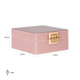 Juwelen box Bodine roze groot (Pink) van Richmond Interiors – Luxe comfort op maat van PureWonen. Vraag naar de beste prijs.