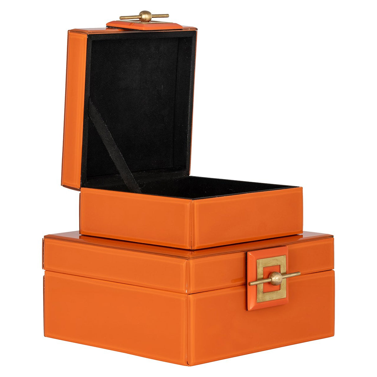 Juwelen box Bodine oranje groot van Richmond Interiors – Luxe comfort op maat van PureWonen. Vraag naar de beste prijs.