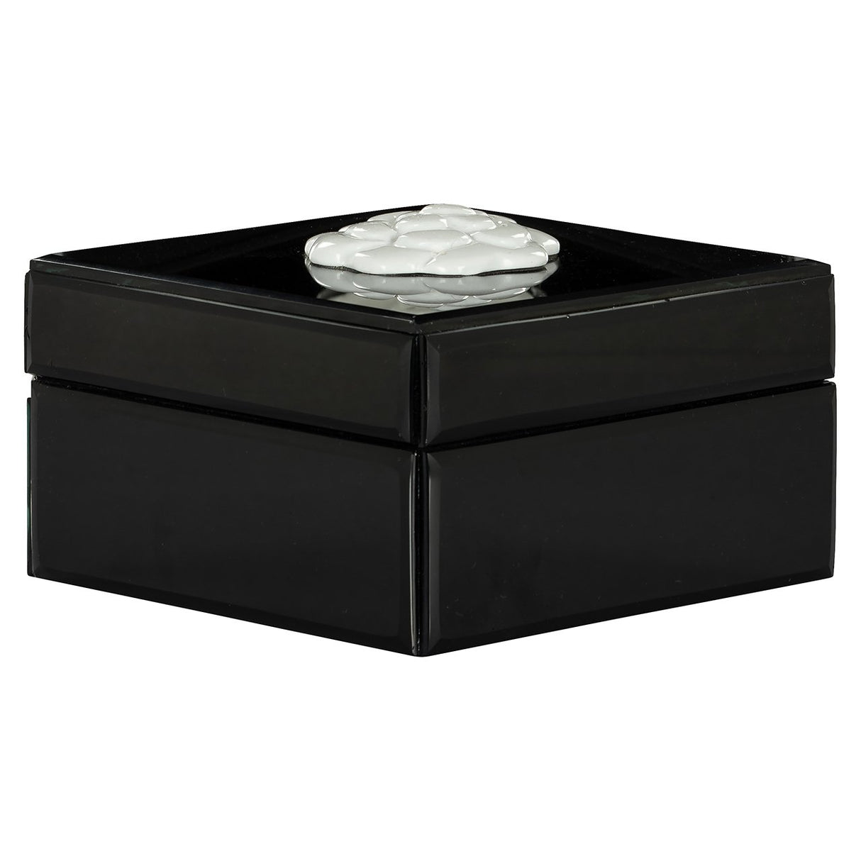 Opbergdoos Lune (Black/white) van Richmond Interiors – Luxe comfort op maat van PureWonen. Vraag naar de beste prijs.