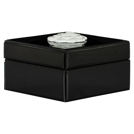 Opbergdoos Lune (Black/white) van Richmond Interiors – Luxe comfort op maat van PureWonen. Vraag naar de beste prijs.