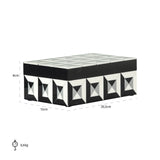 Juwelenbox Licia (Black/white) van Richmond Interiors – Luxe comfort op maat van PureWonen. Vraag naar de beste prijs.