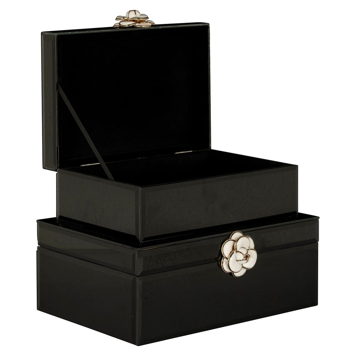 Juwelen box Vivy groot (Black) van Richmond Interiors – Luxe comfort op maat van PureWonen. Vraag naar de beste prijs.