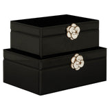 Juwelen box Vivy groot (Black) van Richmond Interiors – Luxe comfort op maat van PureWonen. Vraag naar de beste prijs.