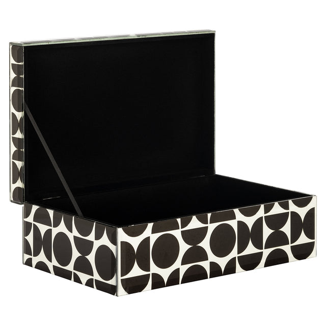 Juwelen box Vivian groot (Black) van Richmond Interiors – Luxe comfort op maat van PureWonen. Vraag naar de beste prijs.