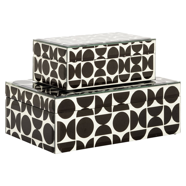 Juwelen box Vivian groot (Black) van Richmond Interiors – Luxe comfort op maat van PureWonen. Vraag naar de beste prijs.