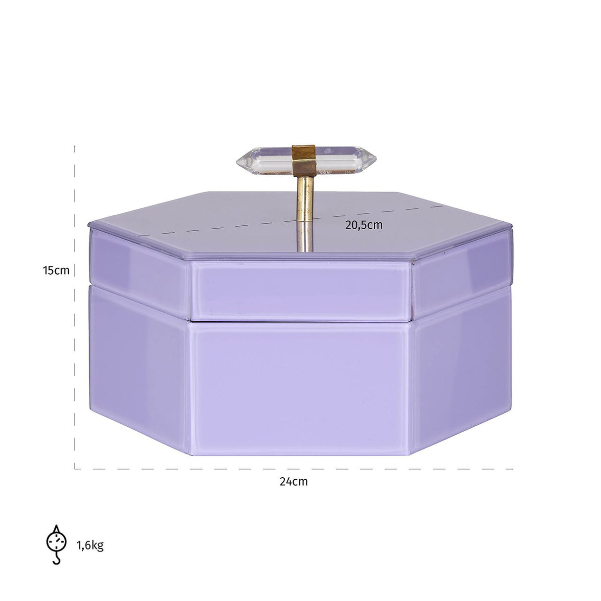 Opbergbox Jutta groot (Purple) van Richmond Interiors – Luxe comfort op maat van PureWonen. Vraag naar de beste prijs.