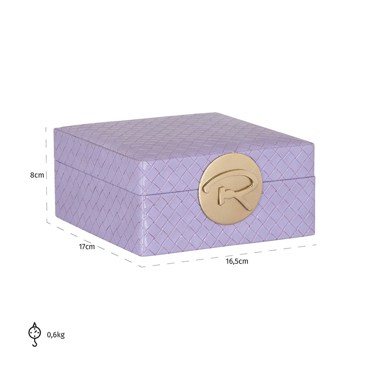 Sieradendoos Joelle klein (Purple) van Richmond Interiors – Luxe comfort op maat van PureWonen. Vraag naar de beste prijs.
