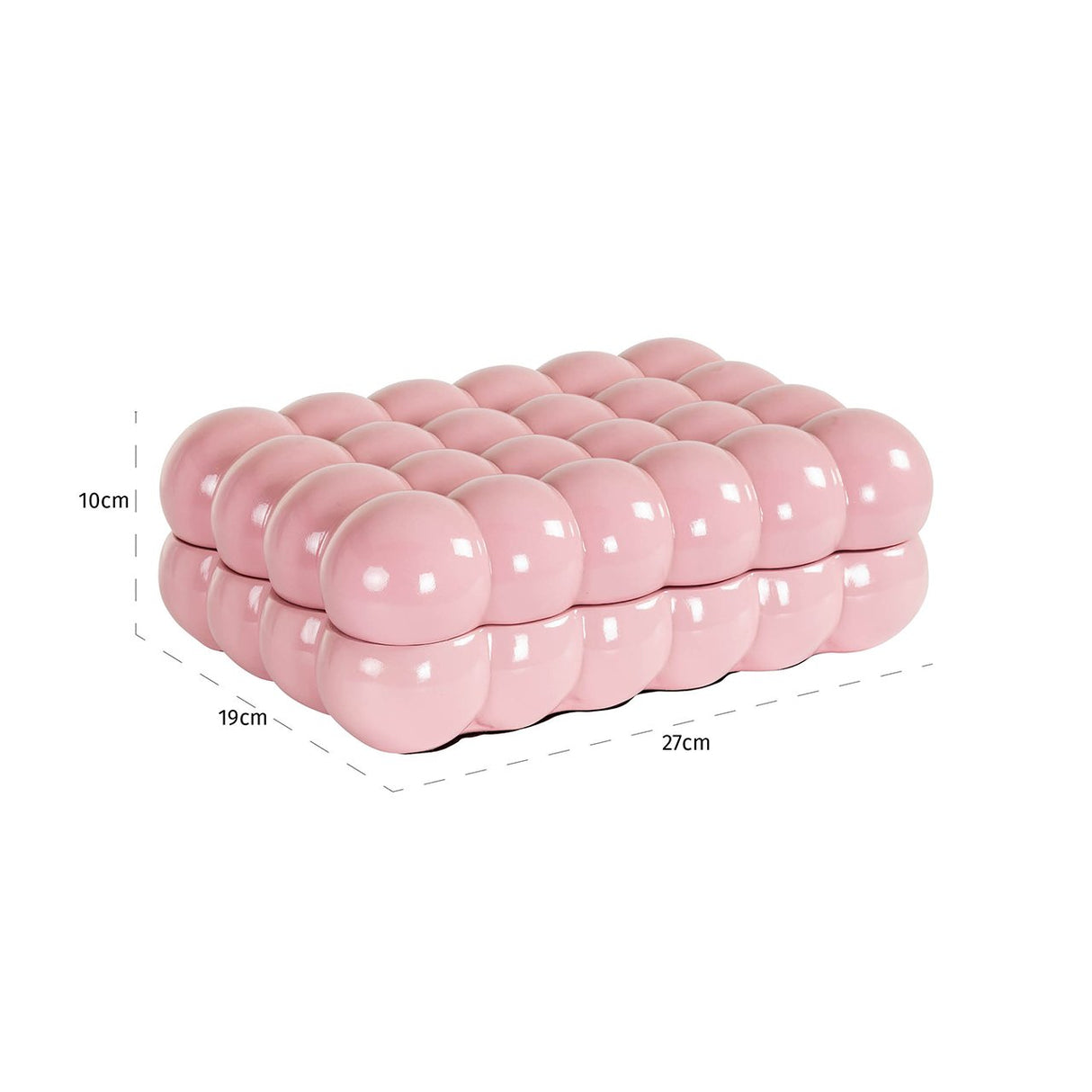 Opbergbox Cece roze groot (Pink) van Richmond Interiors – Luxe comfort op maat van PureWonen. Vraag naar de beste prijs.