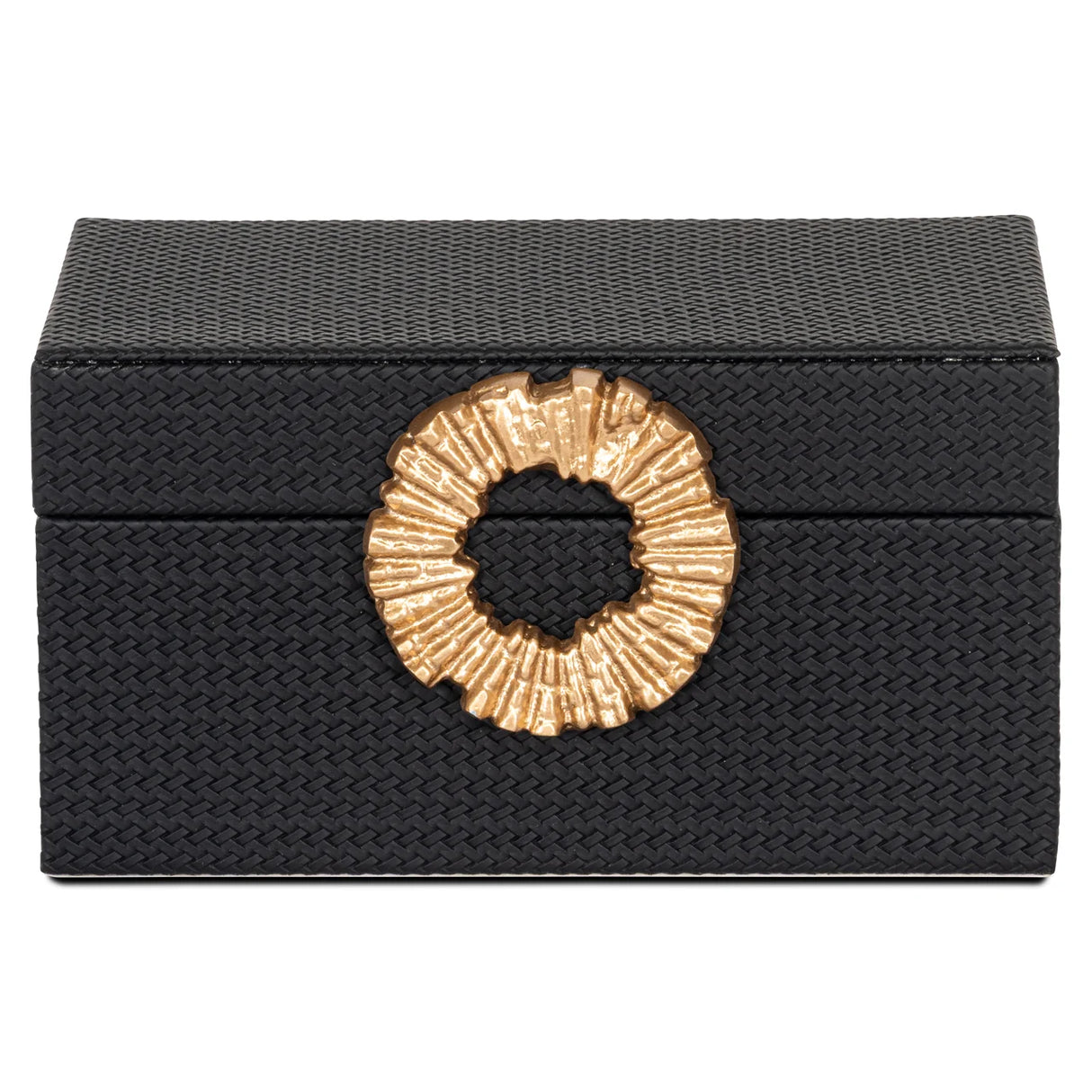 Opbergdoos Amal black/gold small