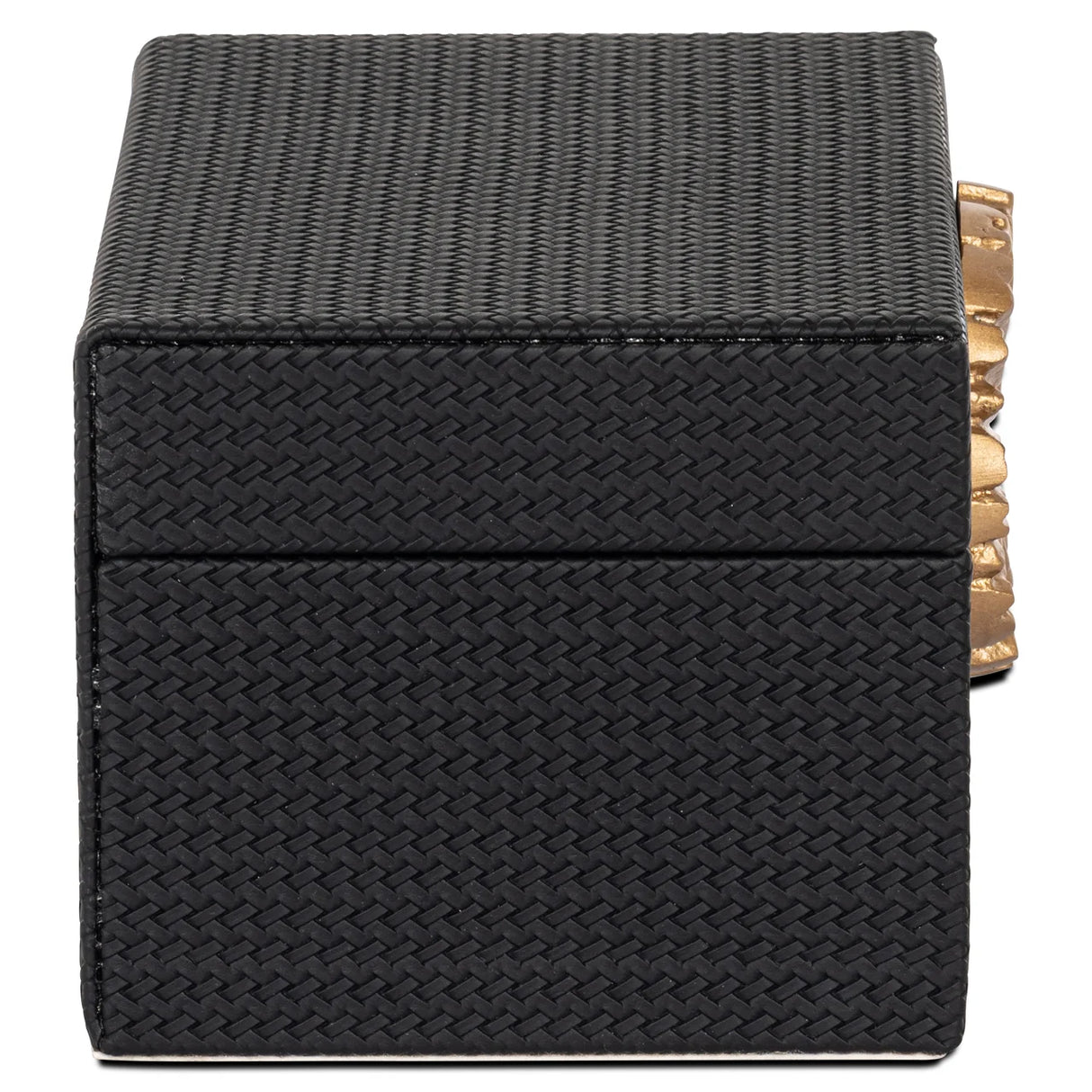 Opbergdoos Amal black/gold small