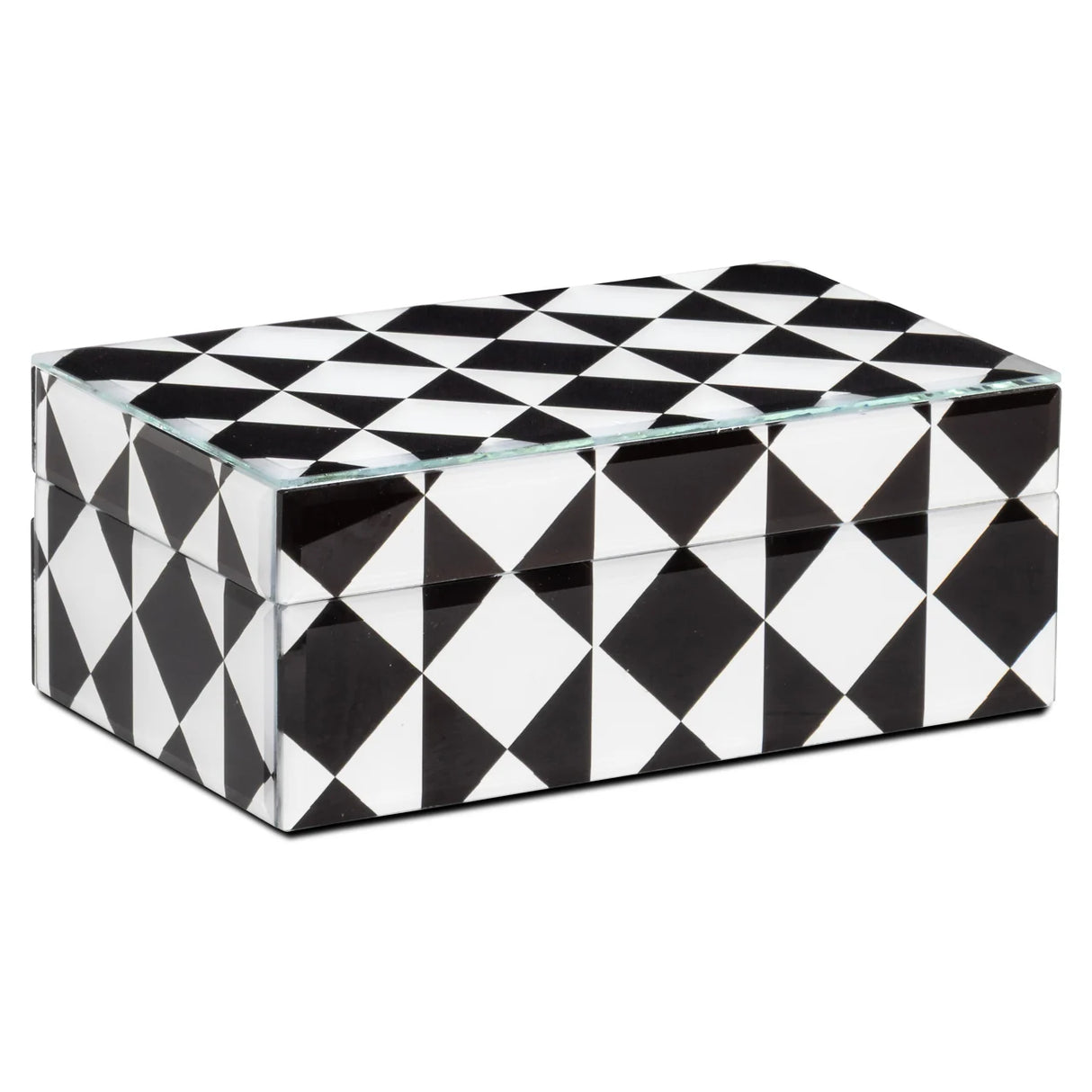 Opbergdoos Silas black/white small van Richmond Interiors – Luxe comfort op maat van PureWonen. Vraag naar de beste prijs.