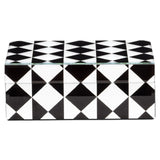 Opbergdoos Silas black/white small van Richmond Interiors – Luxe comfort op maat van PureWonen. Vraag naar de beste prijs.