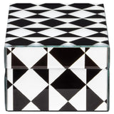Opbergdoos Silas black/white small van Richmond Interiors – Luxe comfort op maat van PureWonen. Vraag naar de beste prijs.