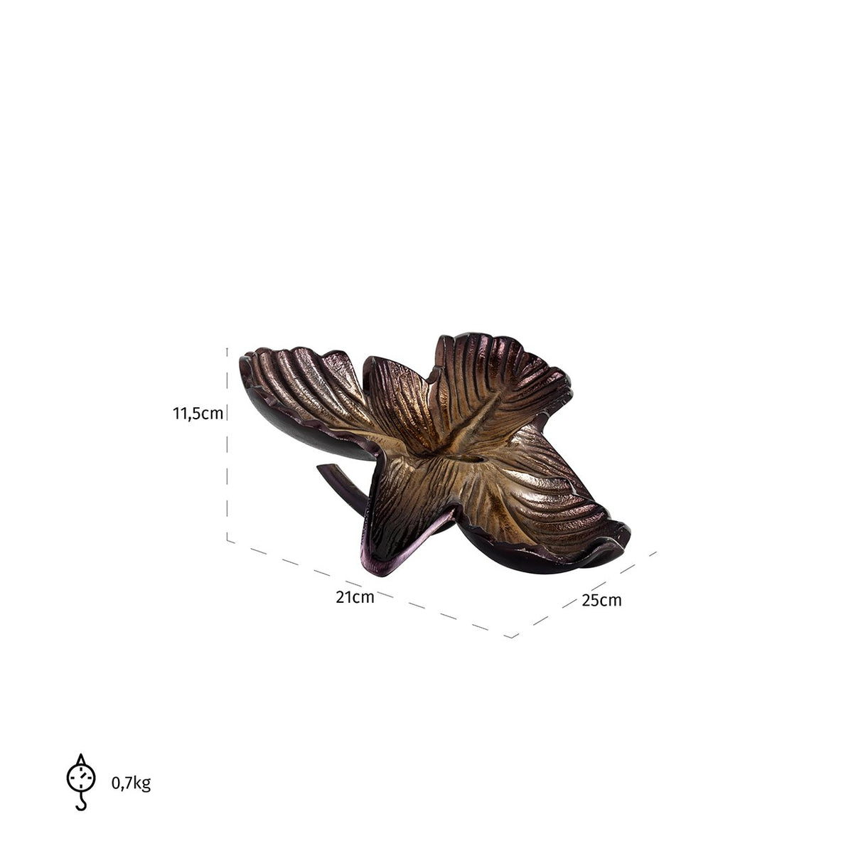 Kandelaar Blossom (Bronze) van Richmond Interiors – Luxe comfort op maat van PureWonen. Vraag naar de beste prijs.