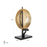 Kandelaar Chayra (Black/gold) van Richmond Interiors – Luxe comfort op maat van PureWonen. Vraag naar de beste prijs.