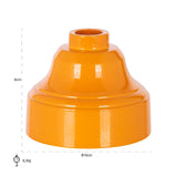 Kandelaar Dion oranje van Richmond Interiors – Luxe comfort op maat van PureWonen. Vraag naar de beste prijs.