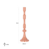 Kandelaar Kyra groot (Pink) van Richmond Interiors – Luxe comfort op maat van PureWonen. Vraag naar de beste prijs.