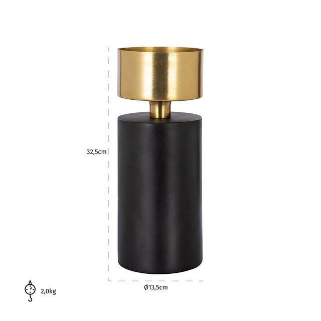 Kandelaar Tess klein van Richmond Interiors – Luxe comfort op maat van PureWonen. Vraag naar de beste prijs.