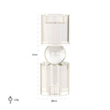 Kandelaar Zahra Kristal van Richmond Interiors – Luxe comfort op maat van PureWonen. Vraag naar de beste prijs.