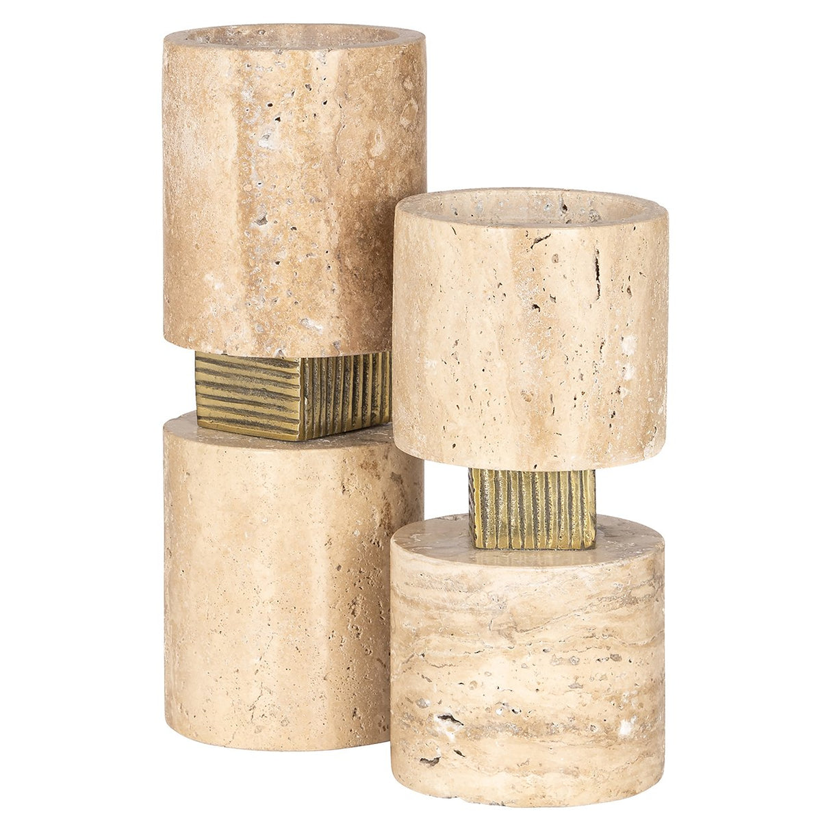 Kandelaar Boaz groot (Beige) van Richmond Interiors – Luxe comfort op maat van PureWonen. Vraag naar de beste prijs.