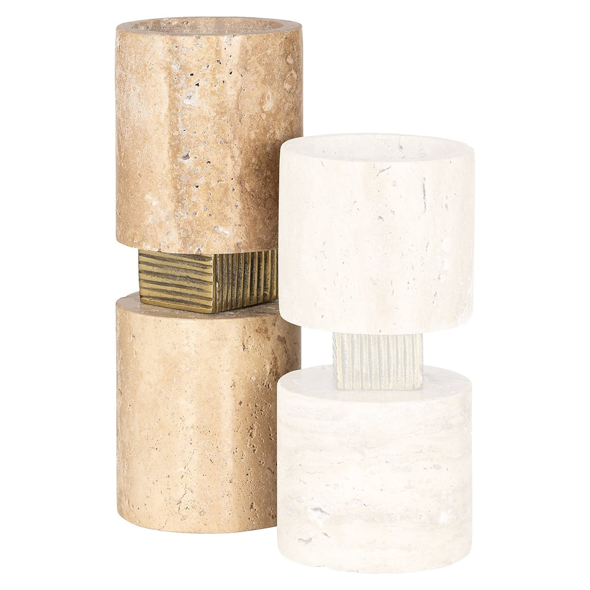 Kandelaar Boaz groot (Beige) van Richmond Interiors – Luxe comfort op maat van PureWonen. Vraag naar de beste prijs.
