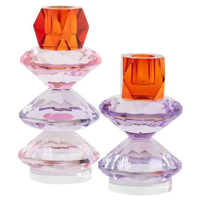 Kandelaar Yalena klein (Purple) van Richmond Interiors – Luxe comfort op maat van PureWonen. Vraag naar de beste prijs.