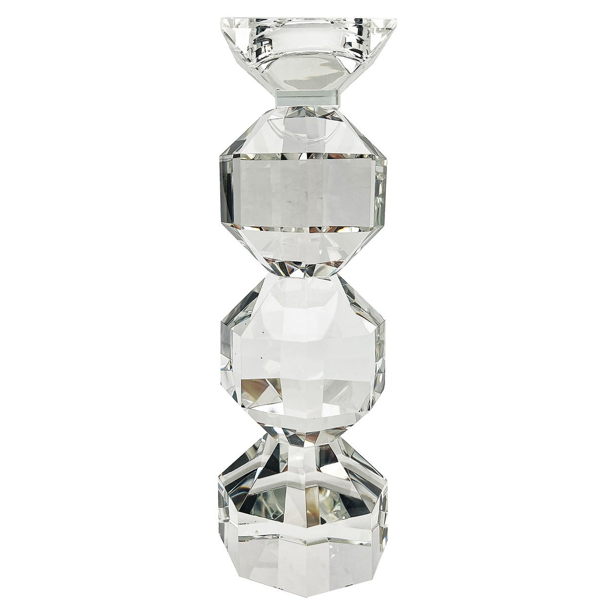 Kandelaar Safia klein (Clear transparent) van Richmond Interiors – Luxe comfort op maat van PureWonen. Vraag naar de beste prijs.