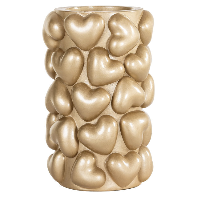 Kandelaar Anne hearts klein (Gold) van Richmond Interiors – Luxe comfort op maat van PureWonen. Vraag naar de beste prijs.