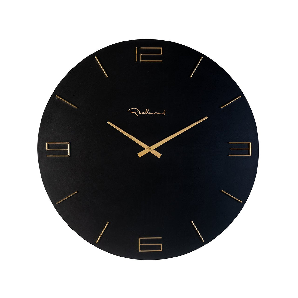 Klok Byram (Black/gold) van Richmond Interiors – Luxe comfort op maat van PureWonen. Vraag naar de beste prijs.