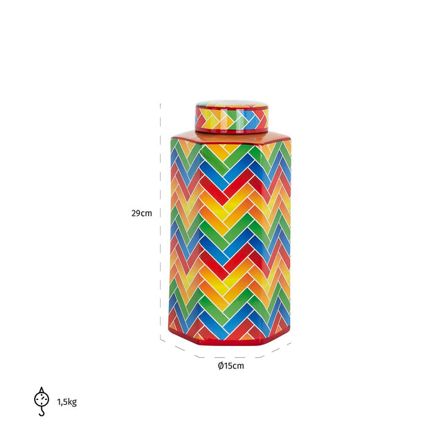 Pot Denvey groot (Multi / mix colors) van Richmond Interiors – Luxe comfort op maat van PureWonen. Vraag naar de beste prijs.