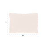 Kussen Teddy White 40x60 (White) van Richmond Interiors – Luxe comfort op maat van PureWonen. Vraag naar de beste prijs.