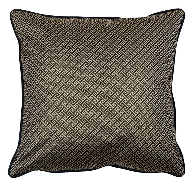 Kussen Joey 50x50 (Donna-21056-Geo Classic Big 9999 Black) van Richmond Interiors – Luxe comfort op maat van PureWonen. Vraag naar de beste prijs.