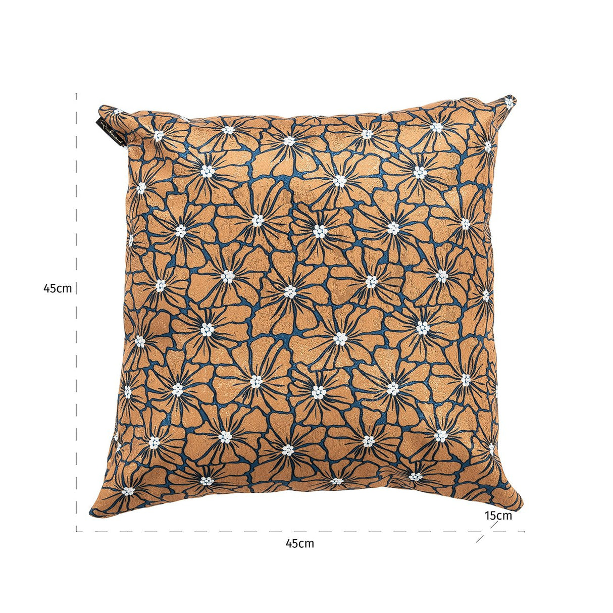 Kussen Valery 50x50 (Blooms 8023 Camel Lynn BT23127) van Richmond Interiors – Luxe comfort op maat van PureWonen. Vraag naar de beste prijs.