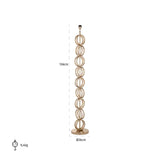 Vloerlamp Adyson goud (Gold) van Richmond Interiors - laagste prijs offerte van PureWonen