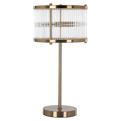 Tafellamp Loiza (Brushed Gold) van Richmond Interiors – Luxe comfort op maat van PureWonen. Vraag naar de beste prijs.