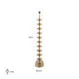 Vloerlamp Jane goud (Gold) van Richmond Interiors – Luxe comfort op maat van PureWonen. Vraag naar de beste prijs.