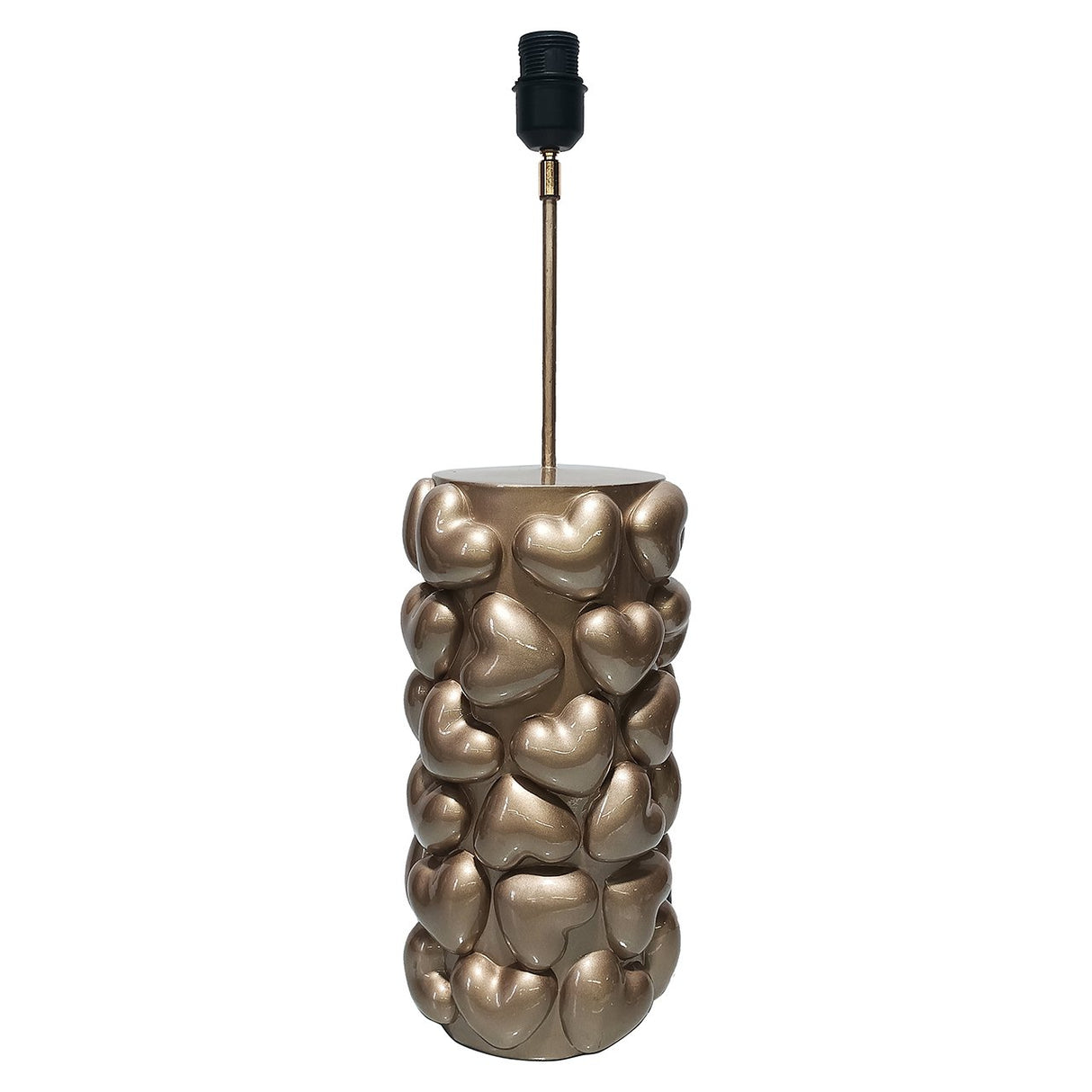 Tafellamp Nancy hearts (Gold) van Richmond Interiors – Luxe comfort op maat van PureWonen. Vraag naar de beste prijs.