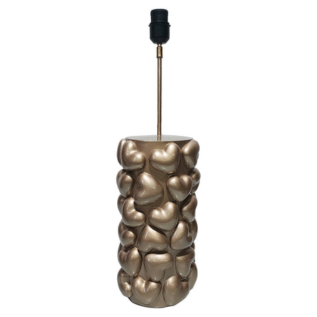 Tafellamp Nancy hearts (Gold) van Richmond Interiors – Luxe comfort op maat van PureWonen. Vraag naar de beste prijs.