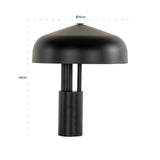 Tafellamp Linzy zwart (Black) van Richmond Interiors – Luxe comfort op maat van PureWonen. Vraag naar de beste prijs.