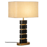 Tafellamp Levina incl. lampenkap (Black/gold) – Richmond Interiors (afbeelding 2)