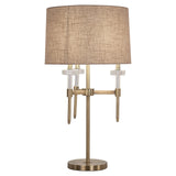 Tafellamp Josie brushed gold