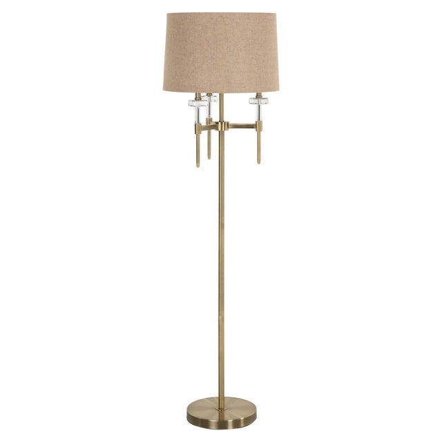 Vloerlamp Josie brushed gold