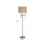 Vloerlamp Josie brushed gold