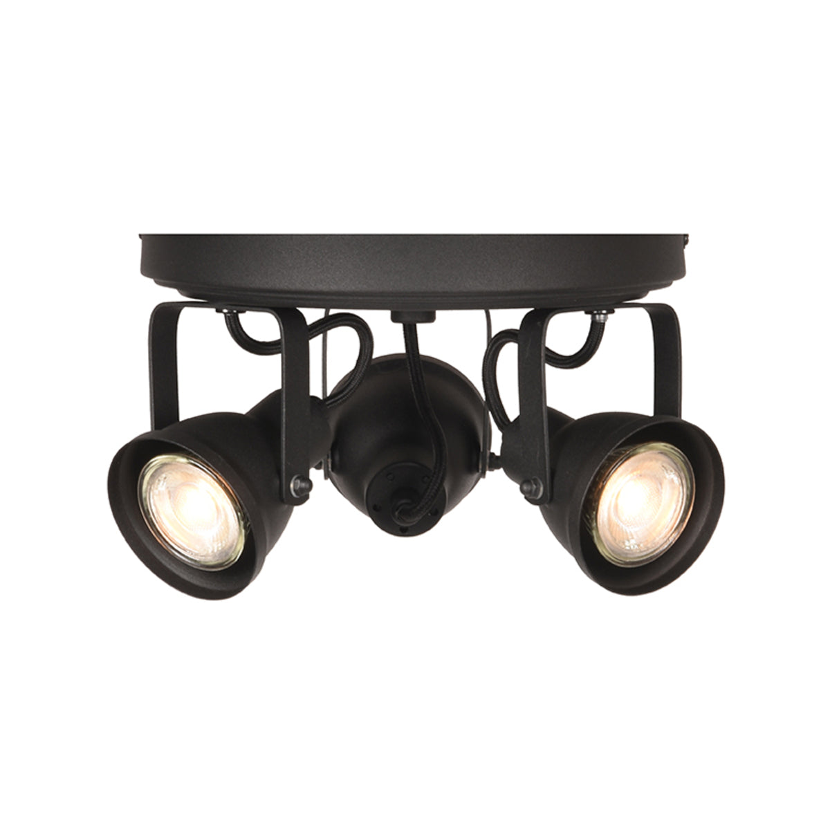 LABEL51 Spot Max led - Zwart - Metaal - 3 Lichts van LABEL51 – Luxe comfort op maat van PureWonen. Vraag naar de beste prijs.
