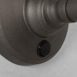 LABEL51 Wandlamp Bow - Burned Steel - Metaal - M van LABEL51 – Luxe comfort op maat van PureWonen. Vraag naar de beste prijs.