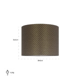 Lampenkap Geo cilinder 40Ø (Donna-21056-Geo Classic Big 9999 Black) van Richmond Interiors – Luxe comfort op maat van PureWonen. Vraag naar de beste prijs.
